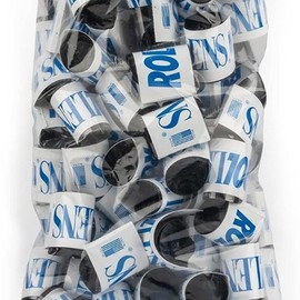 Rollens Post Mydriatic Roll Up Disposable Wrap-Around Sunglasses w/ 100% UV Protection - 50 Count