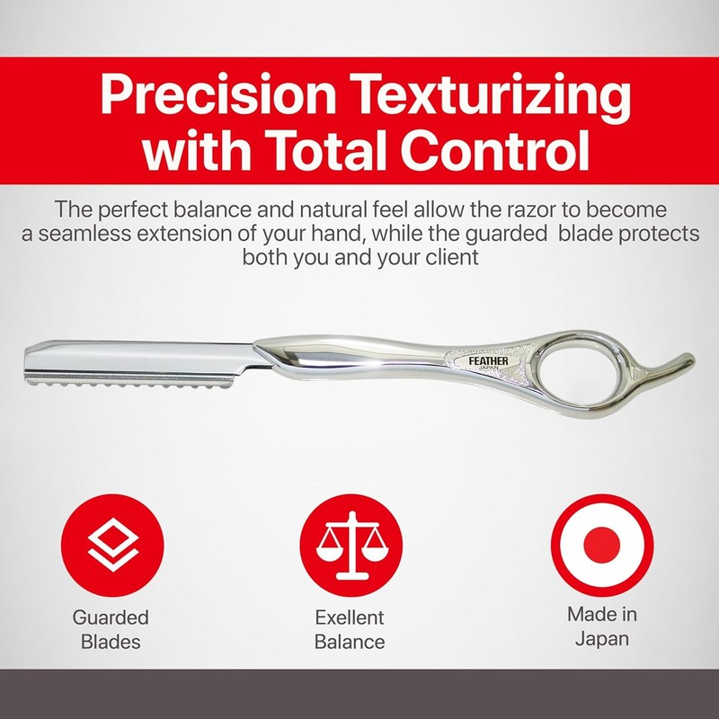 Feather - 7.25-inch Styling Razor Handle – The Professional tool