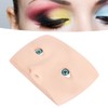 Makeup Practice Face Board 3D Realistic Eye Painting Practice Plastic