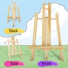 CACASO 4 Pack Wood Easel Stand,11.8 inch Easel Stand for