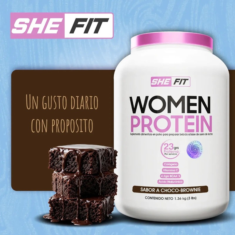 Bhp She Fit 3 Libras Proteina Para Mujer Sabor Chocolate
