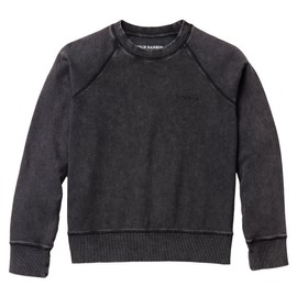 Fair Harbor The Saltaire Crewneck –– Men's Relaxed Long Sleeve Sweatshirt –– Incredibly Lightweight, Breathable, and Transitional Fabric Black