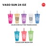 Vasos de Plastico Reusable Set de 10, 20, Y 50