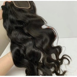 Raw Vietnamese Hair Double Drawn Double Weft Vietnamese Burmese Curly Hair Human Hair Weave Bundles Extension Tape Inscolor: burmese curly, Stretched Length: 12 inches