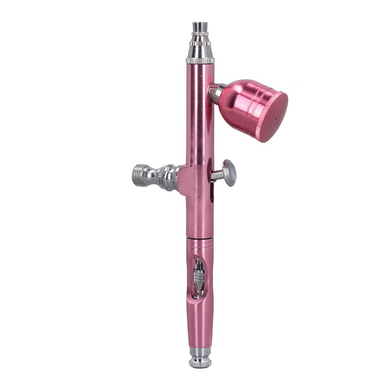Airbrush Gun Pink 0.3mm Diameter Nozzles Portable Air Brush Painting