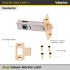 Sterling TML130 BP 2 1/2" 65mm Tubular Mortice Latch, Brass,