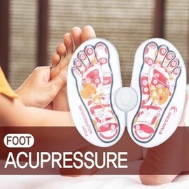 [JH10NQS9_52CN] Foot-shaped acupressure foot pad / [JH10NQS9_52CN]발바닥모양 지압 발 지압판 미끄럼패드