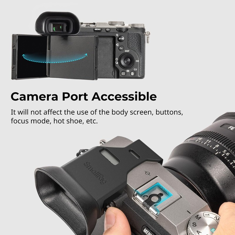 SmallRig 4819 Camera Eyecup Eyepiece for Sony α7C II /