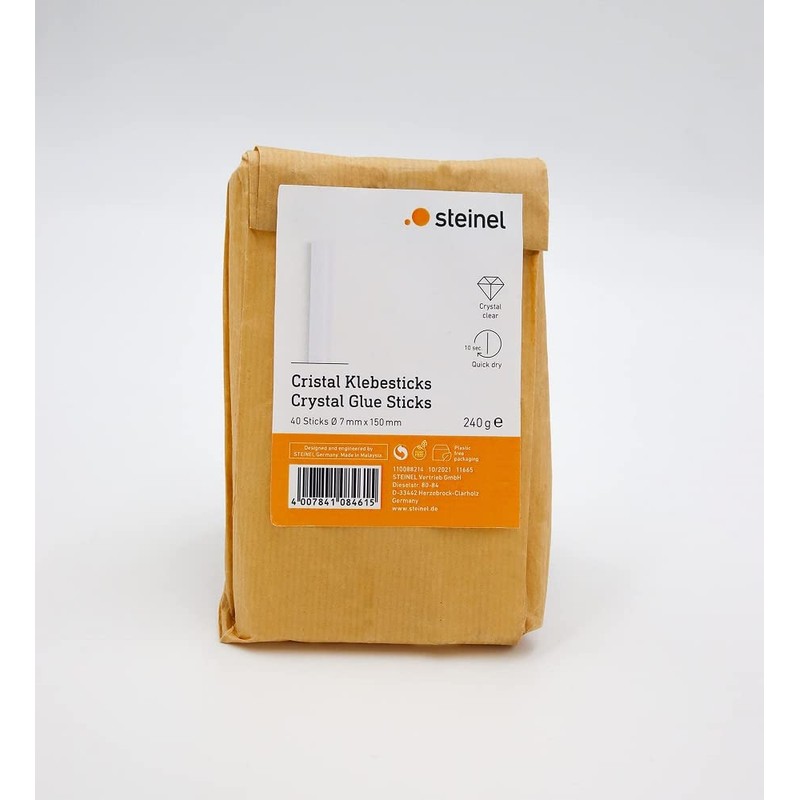 Steinel Hot Glue Sticks, Transparent, Diameter 7 x 150 mm,
