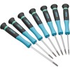 HAZET Electronic Screwdriver 811EL-T/7, 7-Piece with Internal Torx Profile, 2-Component