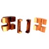 Diamond Cube Medium, 3D Wooden Puzzle, Puzzle Wood Puzzle, Interlock