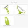 Green Cabbage Peeler for Kitchen, Wide Mouth Vegetable Peeler, Potato