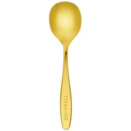horie Titanium Cutlery Baby Spoon Titanium Gold TC – 06 – 04