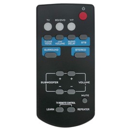 FSR60 WY57800 Replacement Remote Control fit for Yamaha Soundbar ATS1010 YAS101 YAS101BL YFSR60 FSR62 ZC94940 ATS-1010 YAS-101 YAS-101BL