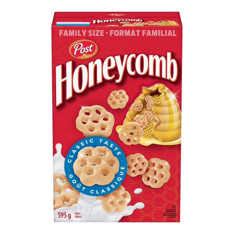 Post Honeycomb Cereal Family Size, 595g/21 oz., Box {Imported from