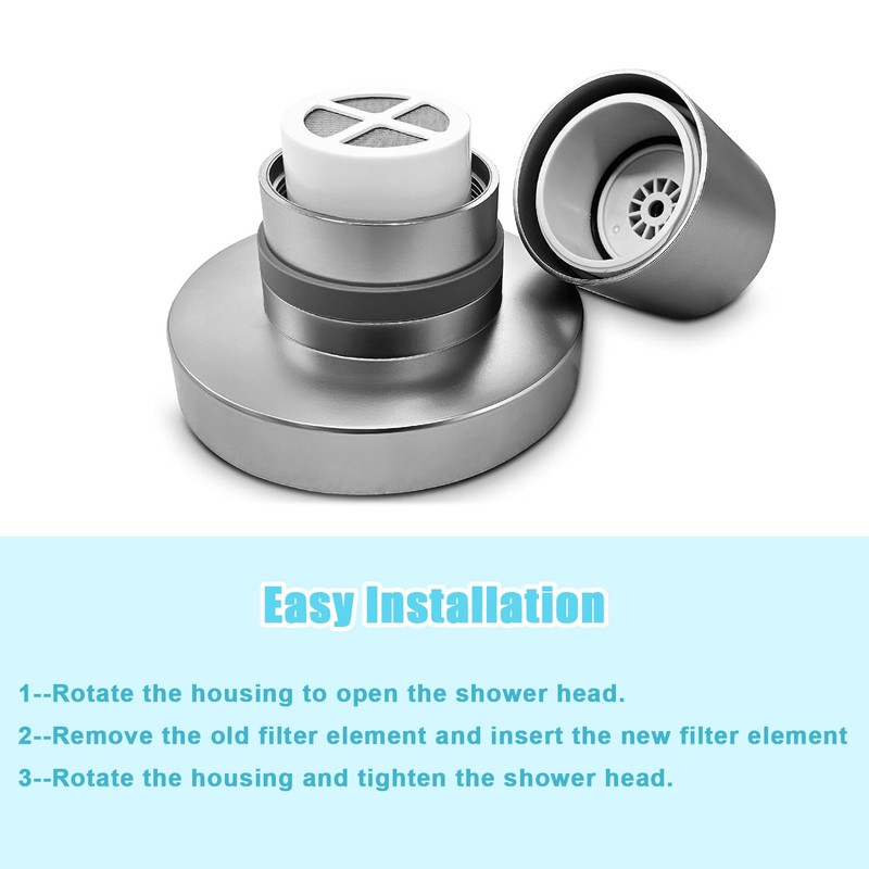 Generic 3 Pack Shower Filter Replacement Compatible with jolie shower