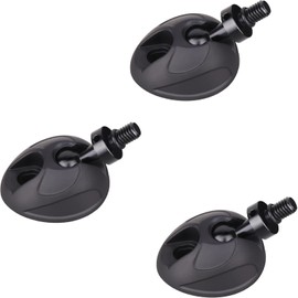 INNOREL Universal Tripod Foot Spike, 2.4 inches (60 mm), Rubber Stone, Anti-slip Tripod Monopod Pad with 3/8" Screw, Tripod Accessories RP60 (3 Pack)