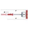 ROBERTS Extendible Floor Roller for Sheet Vinyl Flooring Installation,Silver