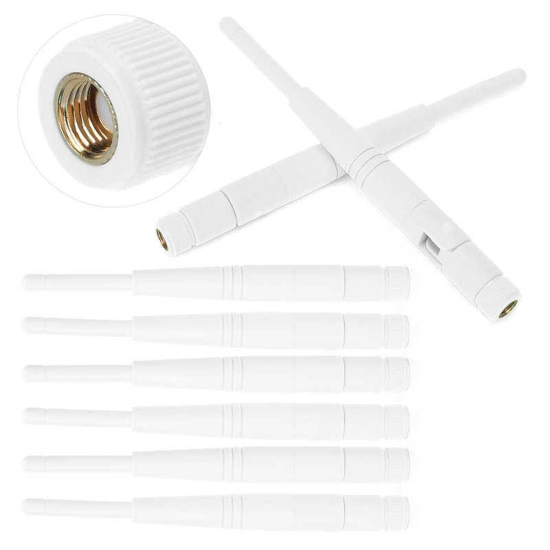 8Pcs WiFi Antenna 2.4G/5G Dual Band 4DBi Omni RPSMA Interface