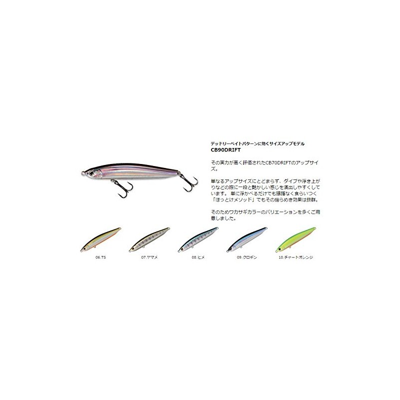 Smith LTD Minnow Cherry Blood 90 Drift 90mm 9.3g Clogin