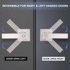 RAZCC Door Lever, Heavy Duty Interior Door Handles for Bathroom