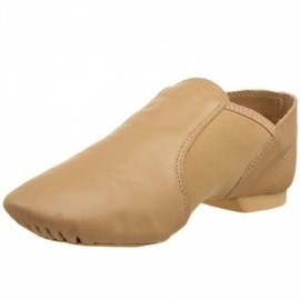 Capezio "E Series EJ2C Jazz Slip On(Little Kid/Big Kid),Caramel,10 M US Toddler