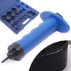 14Pcs Hollow Hole Punch Tool Kit, 3/16", 1/4", 5/16", 3/8",7/16",