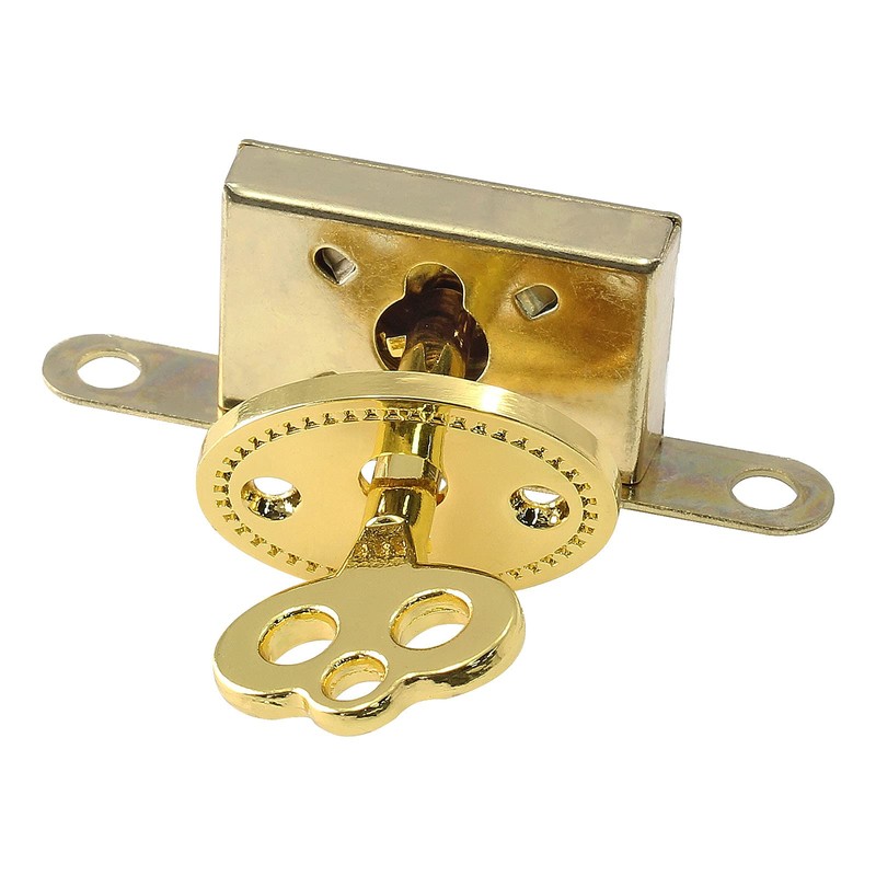 Jiozermi 2 Pack Mini Locks with Skeleton Key, Full Mortise