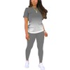 Mrskoala Women Two Piece Outfits Summer Sweatsuits Matching Jogger Sets