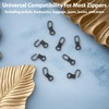 8 Pcs Zipper Pull Replacement Universal Detachable Zipper Puller Tab