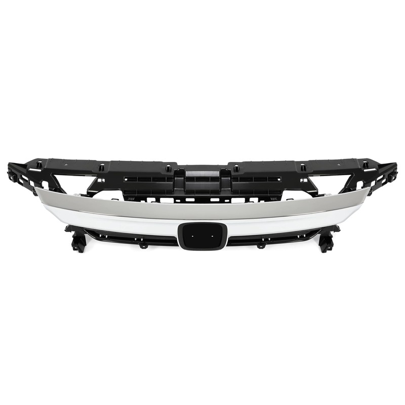 HECASA Front Grille Compatible with 2021-2022 Honda Accord Grill Chrome