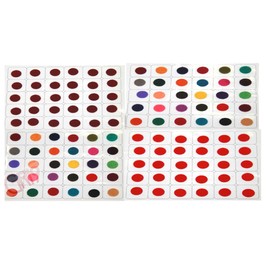 GRI9 120 Pcs Bindi Book, Multicolored bindis, Temporary Tattoos, Forehead Bindi For Women, Indian Tikka Bindi For Women