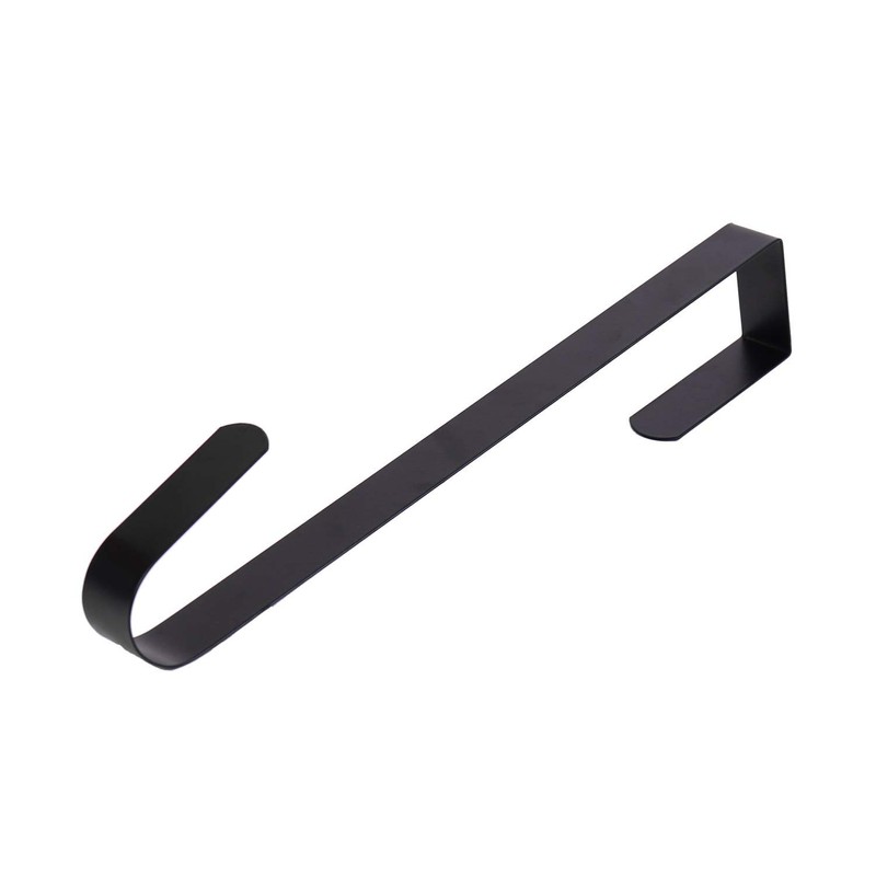 Sattiyrch 12" Wreath Hanger for Front Door,Steel Over The Door