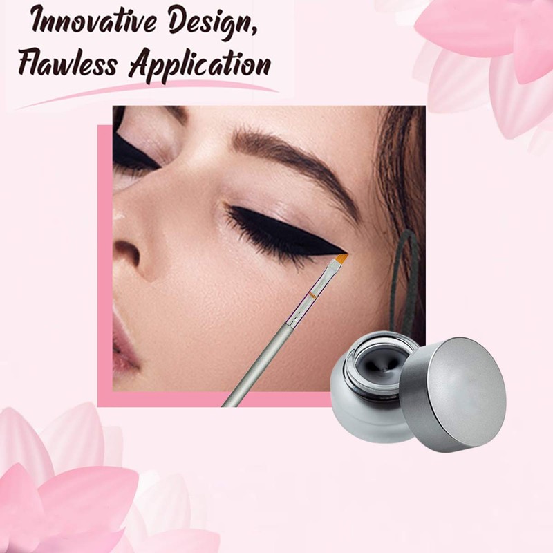 Eyeliner Brush Fine Angled Set - For Liquid Gel Liner
