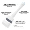Dermaroller Facial Barba 0.5-3 Mm Titanio Regenera Colágeno