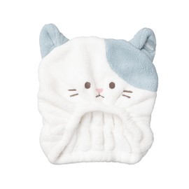 CBJAPAN Zooiefam Hair Dry Cap, Absorbent, Quick-Drying Microfiber, 3 Times Cotton (Head Circumference), 18.5 - 35.4 inches (47 - 90 cm), For Cats, Facial Washing, Pool, Bath, Marshmallow Texture
