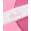 xo, Fetti Ruffle Bride Elastic Headband | Bachelorette Party Gift,
