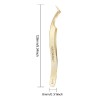 Pinza De Extensión De Pestañas Rusa Nagaraku Volum N-08 Gold