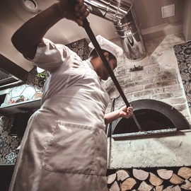 lepni.me Premium Cooking Aprons | Cooking Baking Grilling for Home and Restaurant | Aprons with Double Pocket for Men and Women | Kitchen Apron, White