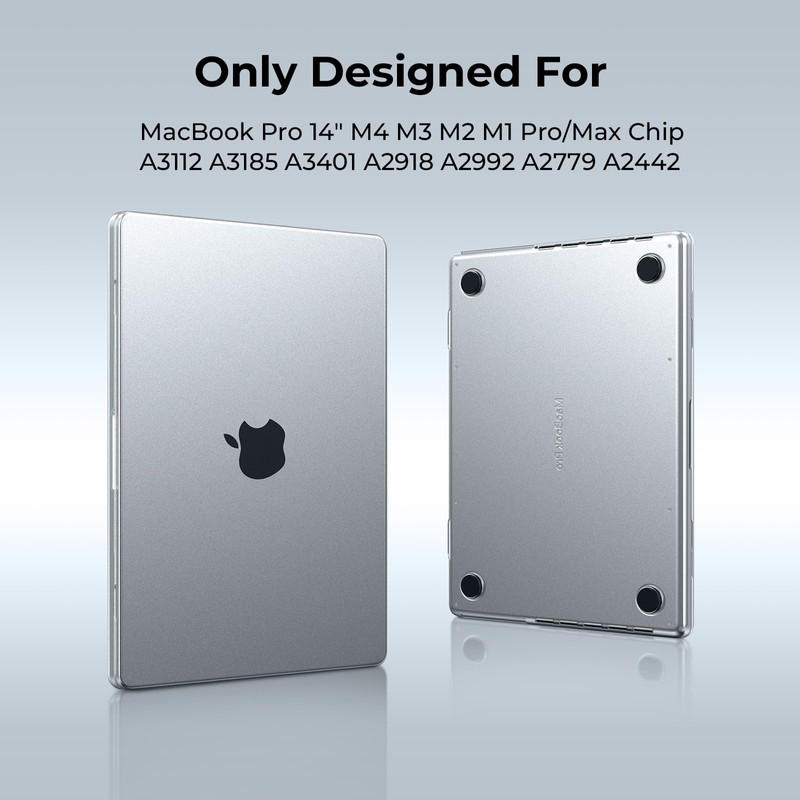 EooCoo Case Compatible with MacBook Pro 14 inch 2025 2024-2021