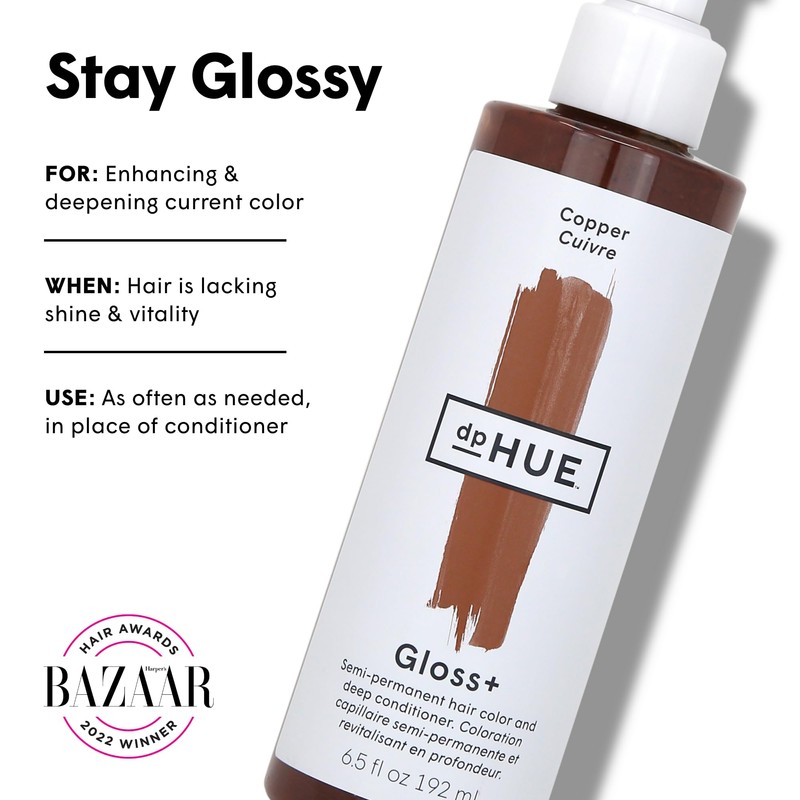 dpHUE Gloss+, Copper - 6.5 oz (8-12 Applications) - Semi-Permanent