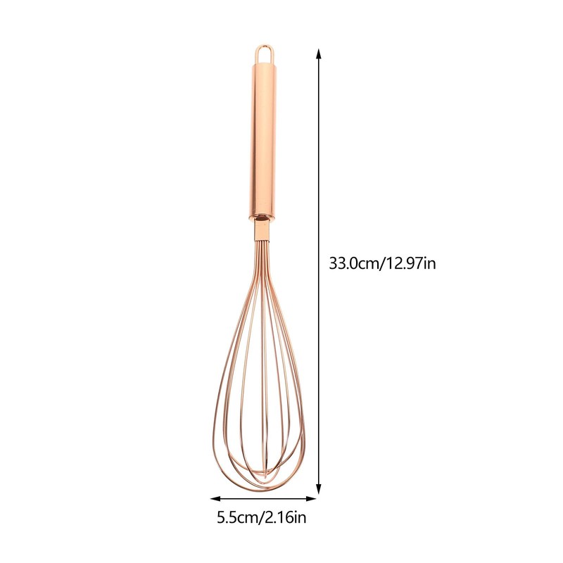 VOSAREA Mini Whisk Small Stainless Steel Whisk Kitchen Tiny Egg