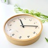 KATOMOKU plywood clock Natural Sweep (Continuous Second Hand) km-34M Diameter