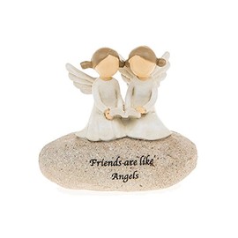 Friends are Like Angels Sentimental Pebble Gift