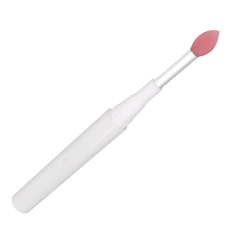 10Pcs Silicone Lip Brush Soft Reusable Dustproof Portable Multipurpose Lipstick