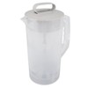 2000ML Manual Juice Extractor Blender Clear Scale Tight Lid Manual