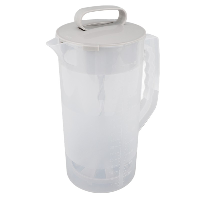 2000ML Manual Juice Extractor Blender Clear Scale Tight Lid Manual