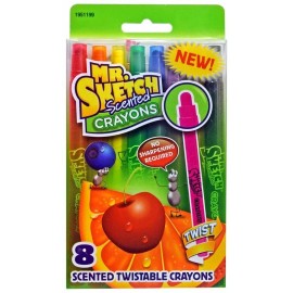 Mr. Sketch Crayones Con Aroma Mr Sketch Scented Twistable Crayons 8 Pzs