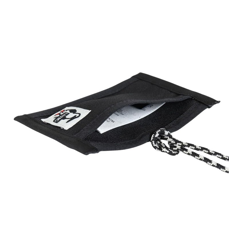 CHUMS Men's ID Card Holder Recycle ID Card Case, black