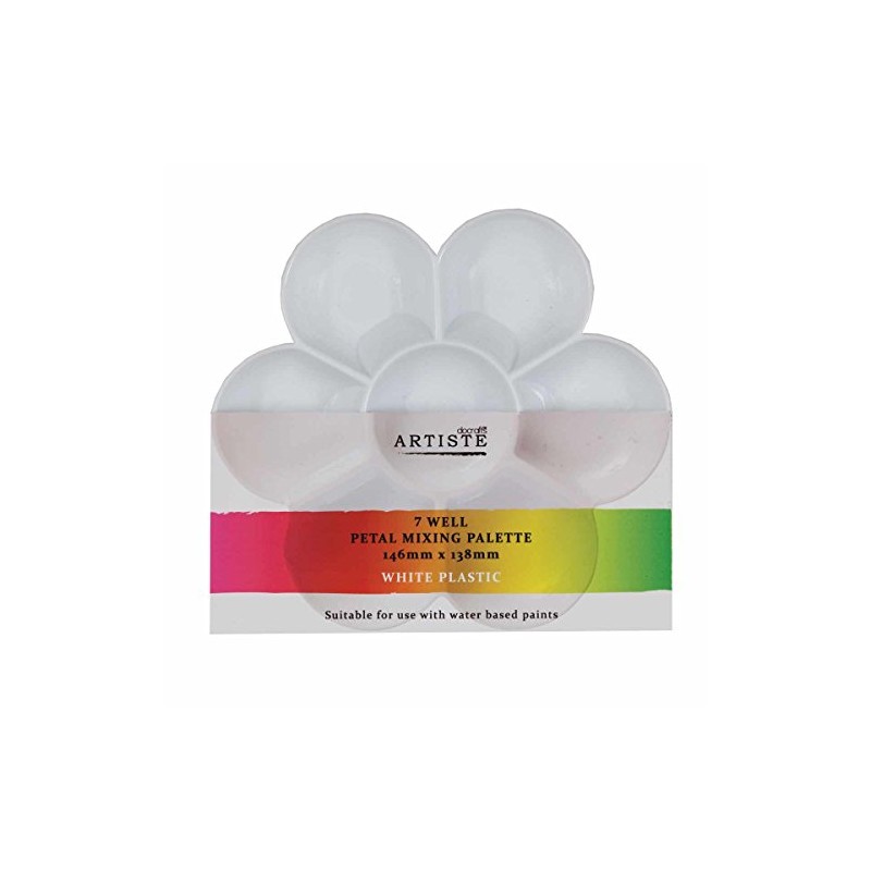 Artiste - Paint Palette - Flower Paint Tray - Paint